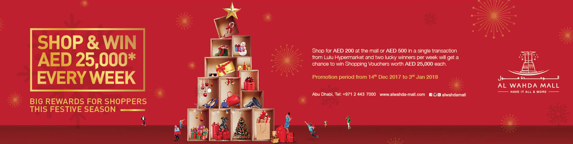 Shop And Win AED 25,000 Everyweek