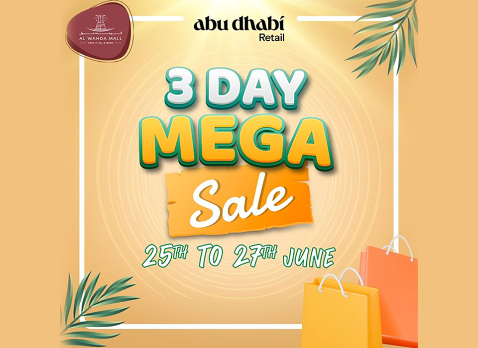 3 Day Mega Sale